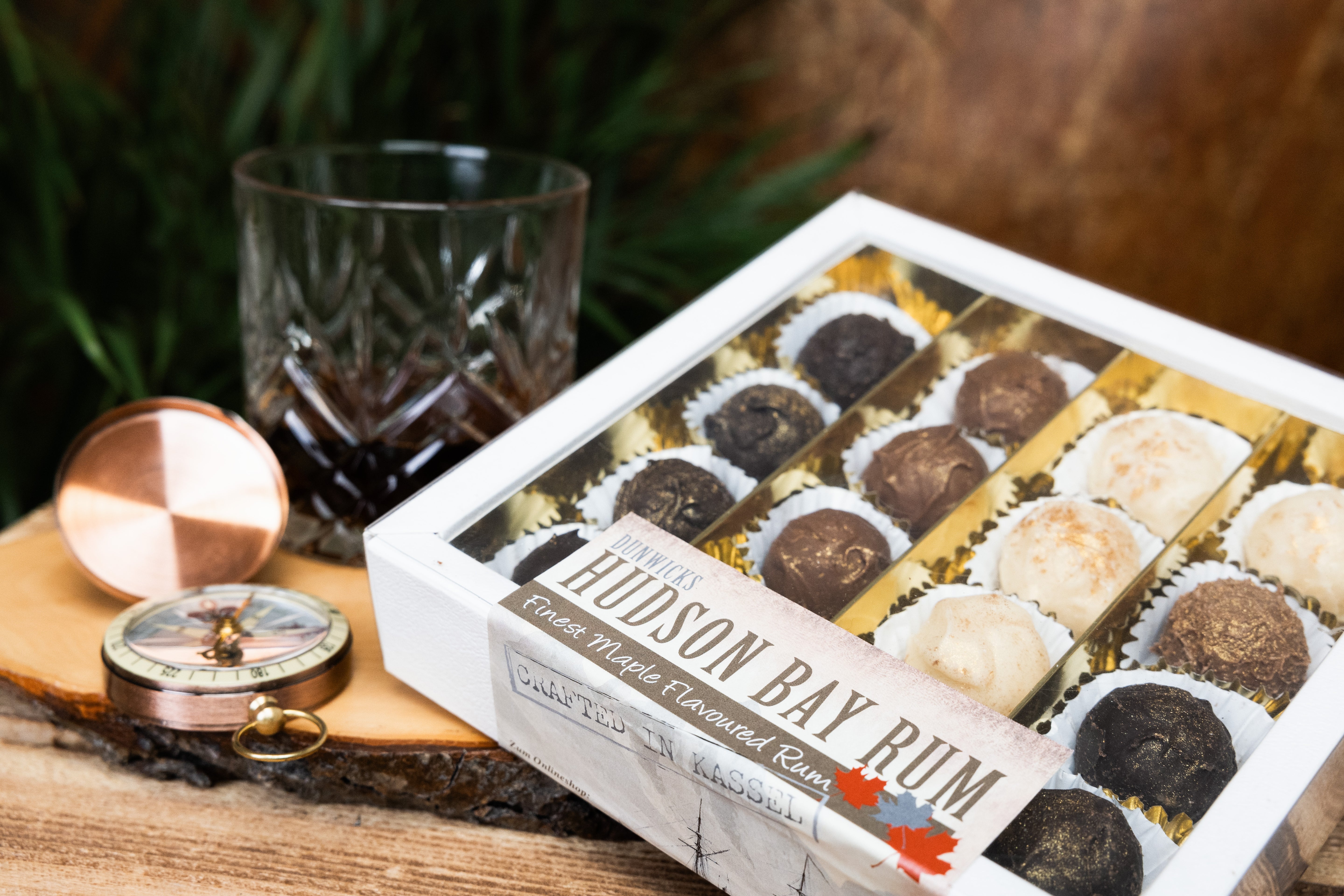 Hudson Bay Rum Trüffel Pralinen (alkoholisch)